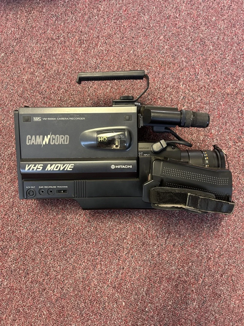 Hitachi Camcorder VHS Movie Camcorder in Black